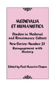 Book cover of: Medievalia et Humanistica No. 31. By: Paul Maurice Clogan