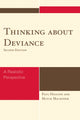 Book cover of: Thinking About Deviance. By: Paul Higgins
