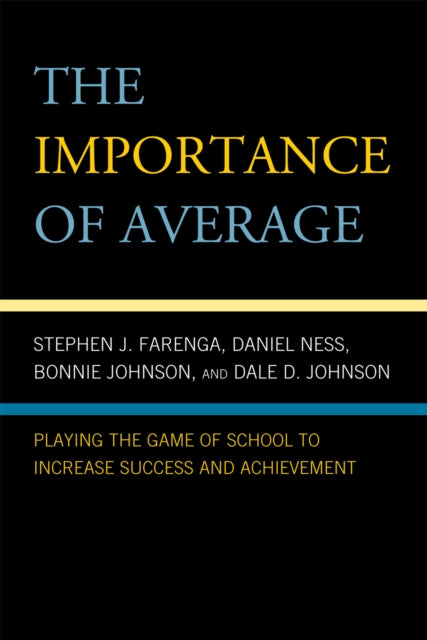 Book cover of: Importance of Average. By: Stephen J. Farenga