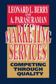 Book cover of: Marketing Services. By: Leonard L. Berry