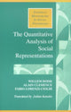 Book cover of: Quantitative Analysis of Social Representations. By: Alain Clemence