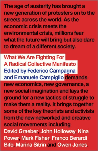 Book cover of: What We Are Fighting For. By: Federico Campagna