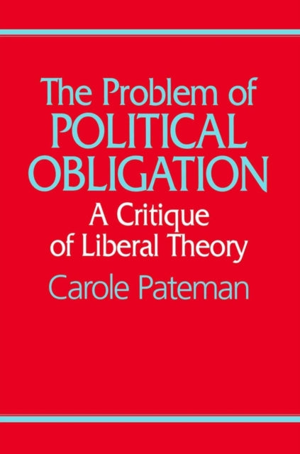 Book cover of: Problem of Political Obligation