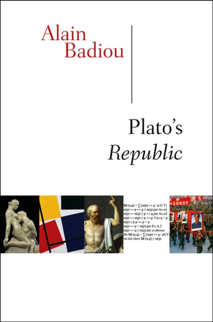 Book cover of: Plato's Republic. By: Alain Badiou