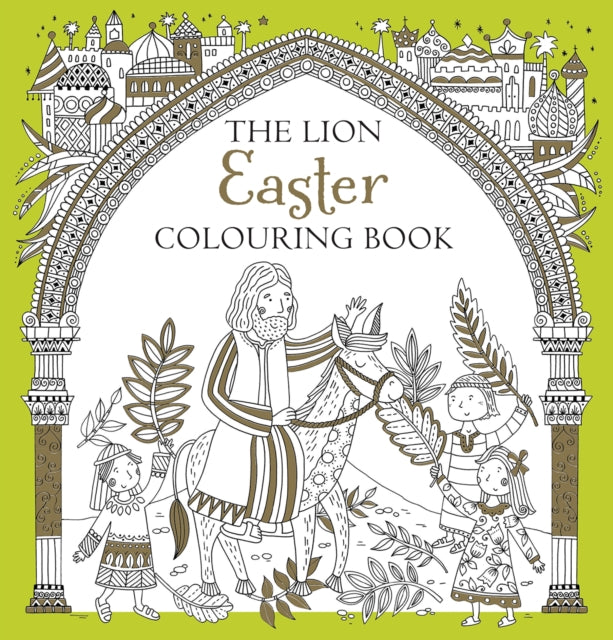 Book cover of: Lion Easter Colouring Book. By: Antonia Jackson