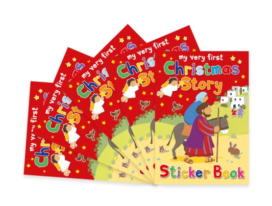 Christmas Story Sticker Book, Pack of 5 9780745979595 Alex Ayliffe