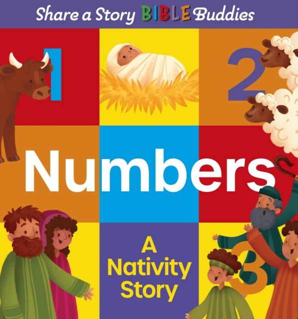 Book cover of: Share a Story Bible Buddies Numbers. By: Karen Rosario Ingerslev
