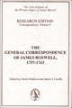 Book cover of: General Correspondence of James Boswell, 17571763. By: James Boswell