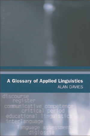A Glossary of Applied Linguistics