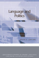 Book cover of: Language and Politics. By: John E. Joseph