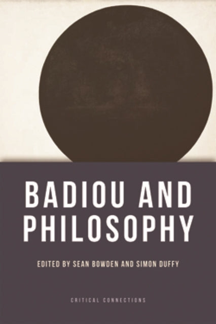 Book cover of: Badiou and Philosophy