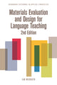 Book cover of: Materials Evaluation and Design for Language Teaching. By: Ian McGrath