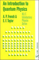 Book cover of: Introduction to Quantum Physics. By: A. P. French