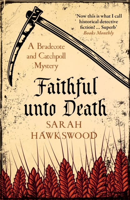 Book cover of: Faithful Unto Death. By: Sarah Hawkswood