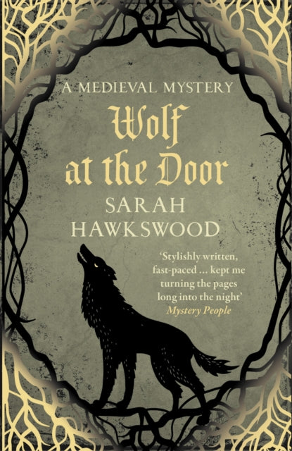 Book cover of: Wolf at the Door. By: Sarah Hawkswood