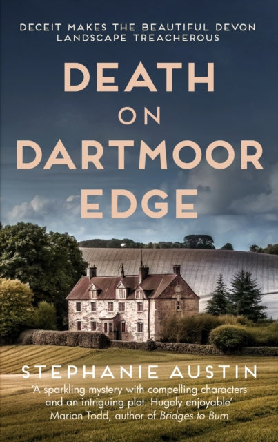 Book cover of: Death on Dartmoor Edge. By: Stephanie Austin