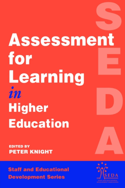 Book cover of: Assessment for Learning in Higher Education. By: Knight.