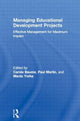 Book cover of: Managing Educational Development Projects. By: Carole Baume
