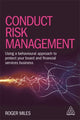 Book cover of: Conduct Risk Management. By: Roger Miles
