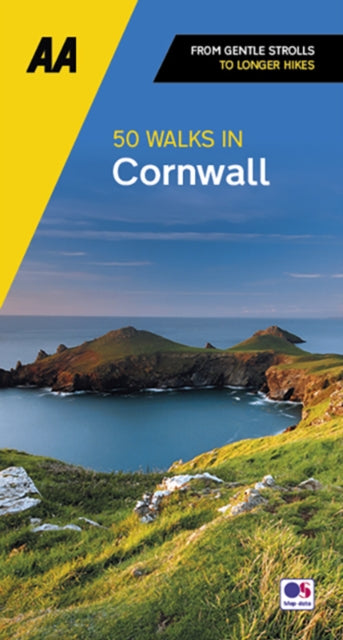Book cover of: 50 Walks in Cornwall. By: A. A. Publishing AA Publishing