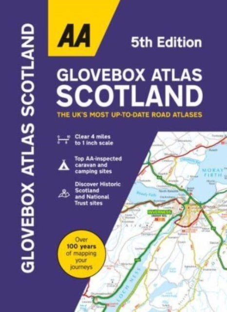 Book cover of: AA Glovebox Atlas Scotland