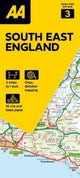 Book cover of: AA Road Map South East England