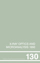 Book cover of: X-Ray Optics and Microanalysis 1992, Proceedings of the 13th INT Conference, 31 August-4 September 1992, Manchester, UK. By: Kenway