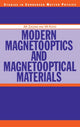 Book cover of: Modern Magnetooptics and Magnetooptical Materials