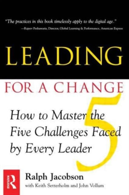 Book cover of: Leading for a Change
