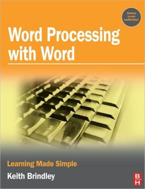 Book cover of: Word Processing with Word. By: Keith Brindley