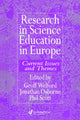 Book cover of: Research in science education in Europe