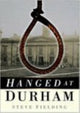 Book cover of: Hanged at Durham. By: Steve Fielding