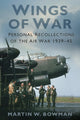Book cover of: Wings of War. By: Martin W. Bowman