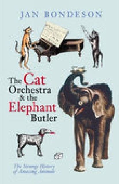 Book cover of: Cat Orchestra and the Elephant Butler. By: Jan Bondeson