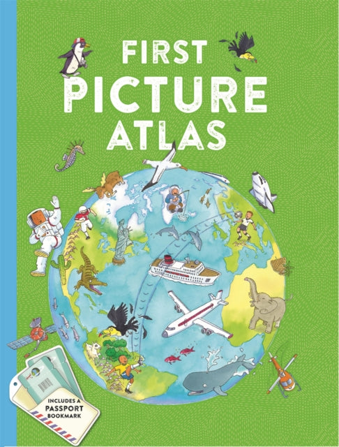 Book cover of: First Picture Atlas. By: Kingfisher Books