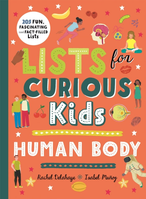 Book cover of: Lists for Curious Kids: Human Body. By: Tracey Turner