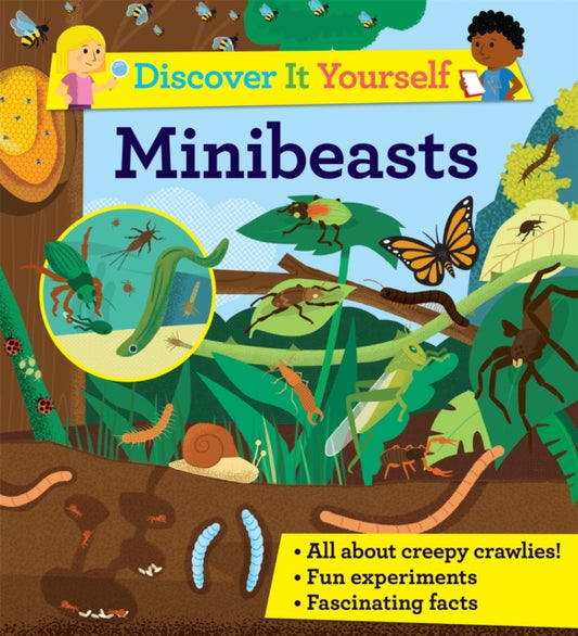 Book cover of: Discover It Yourself: Minibeasts. By: Sally Morgan