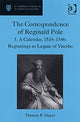 Book cover of: Correspondence of Reginald Pole