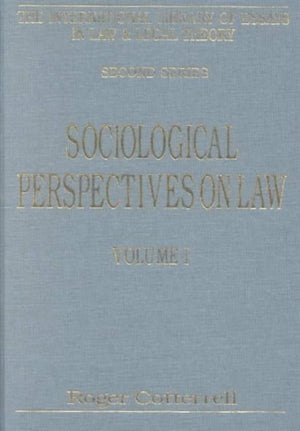 Sociological Perspectives on Law, Volumes I and II