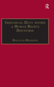 Book cover of: Individual Duty within a Human Rights Discourse. By: Douglas Hodgson