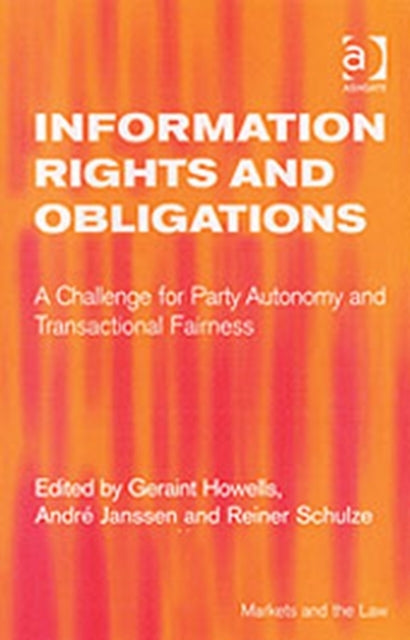 Book cover of: Information Rights and Obligations