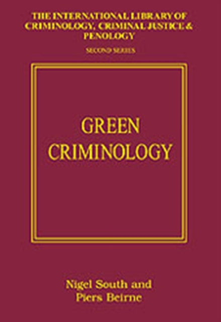 Book cover of: Green Criminology