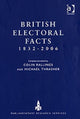Book cover of: British Electoral Facts 1832-2006. By: Colin Rallings