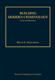 Book cover of: Building Modern Criminology. By: David F. Greenberg