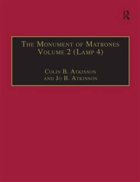 Book cover of: Monument of Matrones Volume 2 (Lamp 4)