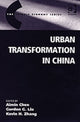 Book cover of: Urban Transformation in China