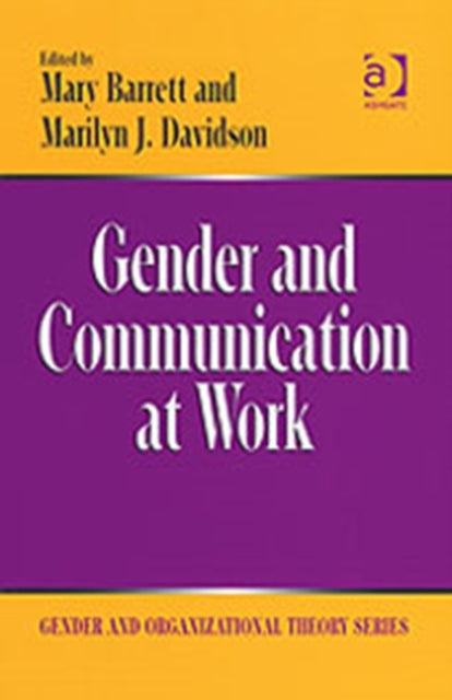 Book cover of: Gender and Communication at Work