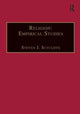 Book cover of: Religion: Empirical Studies. By: Steven J. Sutcliffe