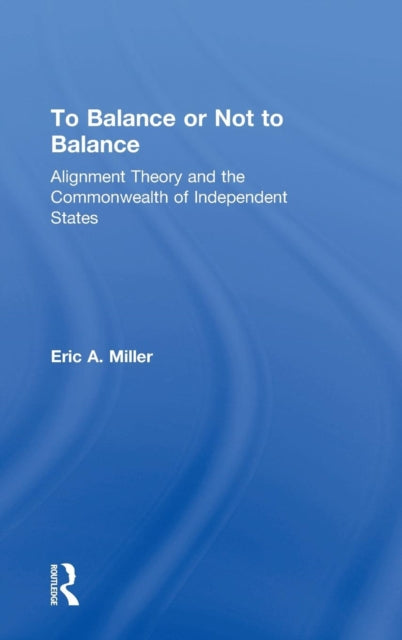 Book cover of: To Balance or Not to Balance