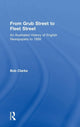 Book cover of: From Grub Street to Fleet Street